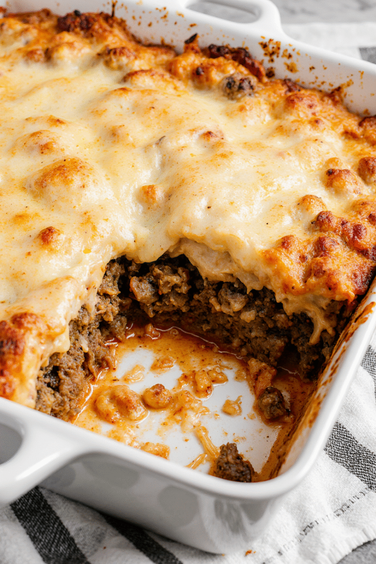 Classic Greek Eggplant Moussaka