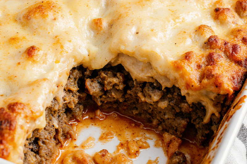 Classic Greek Eggplant Moussaka