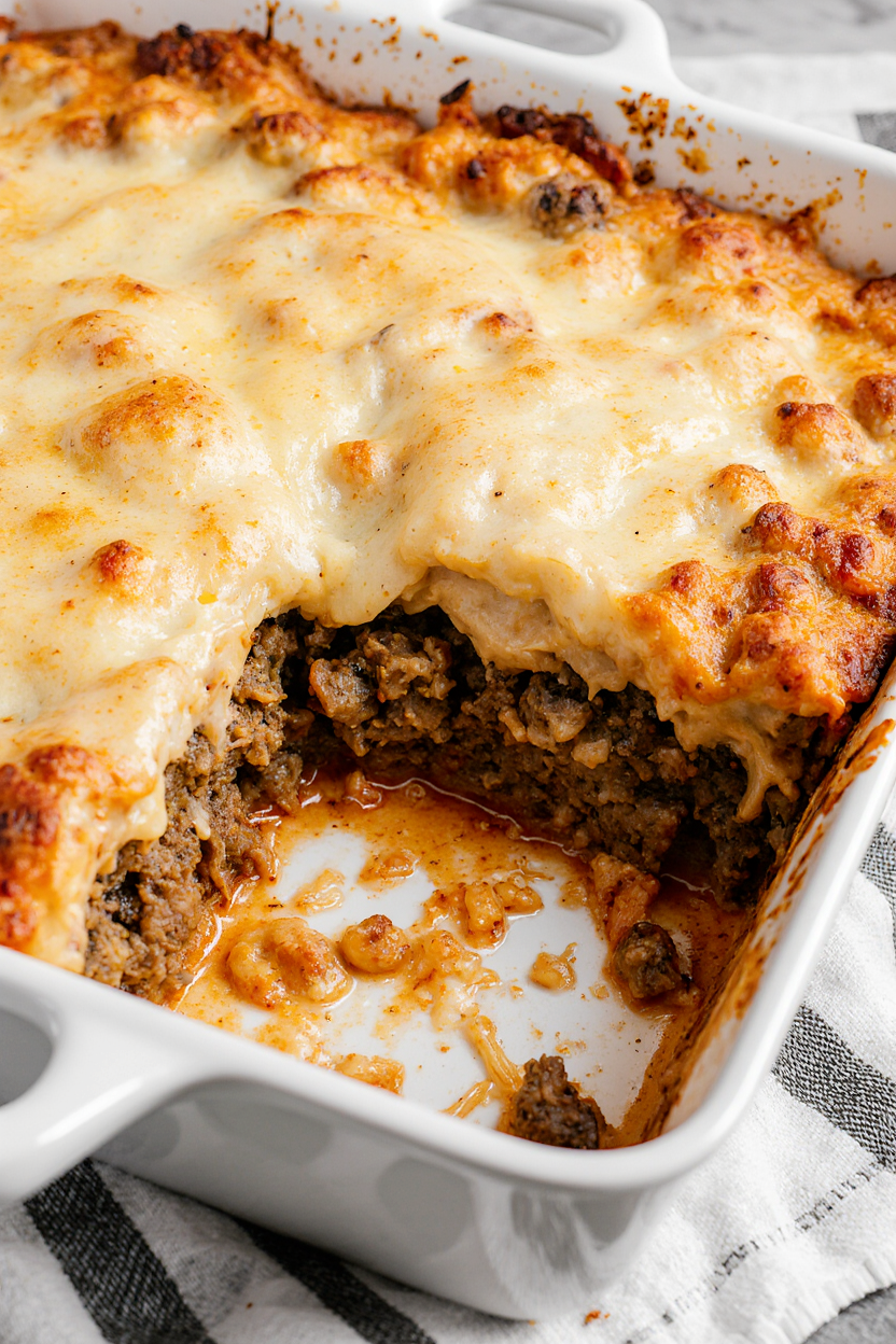 Classic Greek Eggplant Moussaka